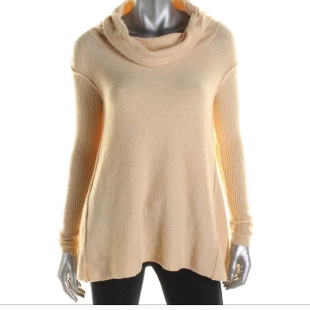 Free People Yellow Sweater